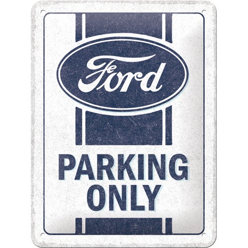 Ford Parking only peltikyltti 15x20cm