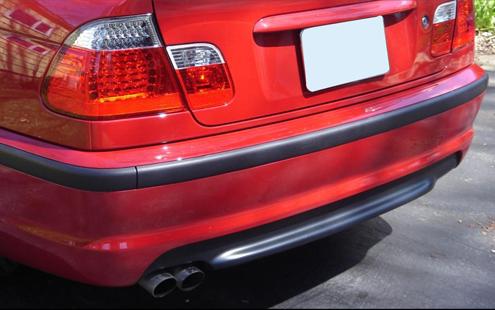 BMW E46 sedan M takapuskuri ilman parkkitutkia