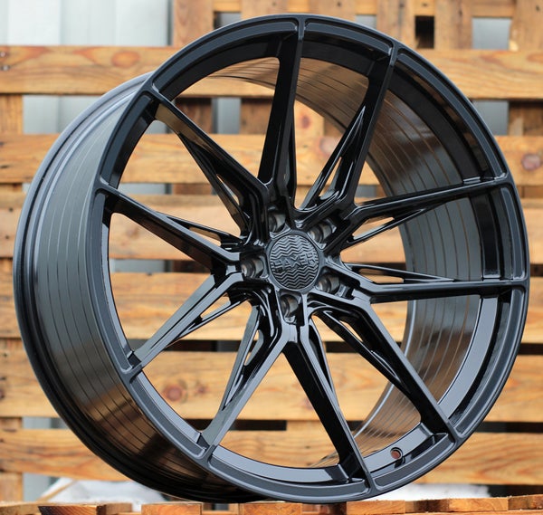 Haxer HX036 21x9x10.5 5x120 kiilt&auml;v&auml;n musta