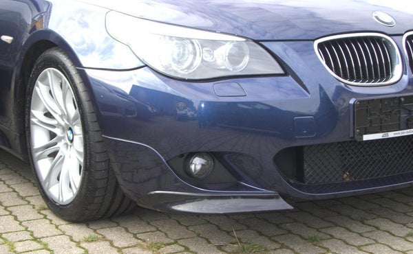 BMW E60 E61 03-10 m-sport etupuskurin kulmasplitterit