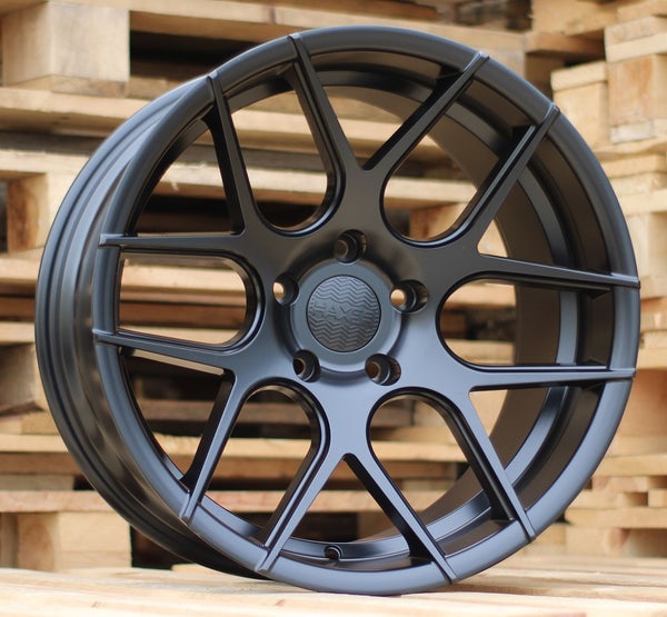 HAXER HX022 satiini musta 18x9" 5x120