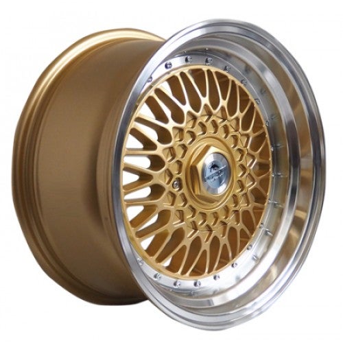 Forzza malm Gold 17x8.5 5x112 & 5x120 lippa vanteet