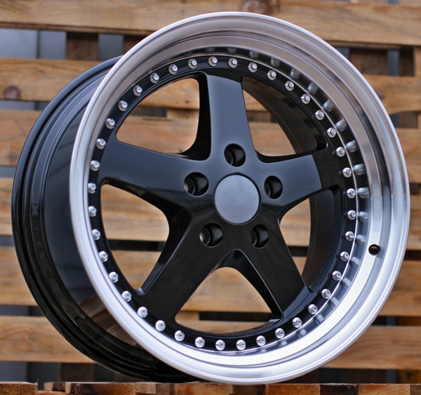IPW look vanteet musta / kiilt&auml;v&auml; 18x8.5 5x120 BMW