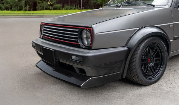 VW Golf 2 Jetta 2  83-92 etupuskurin fatlip etulippa