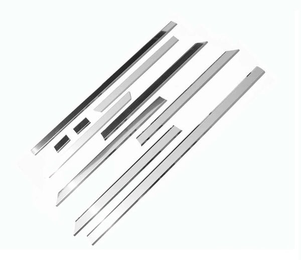 Mercedes Sprinter W906 06-17 VW Crafter 06-15 krominen kylkilistasarja keskipitk&auml;lle akseliv&auml;lille