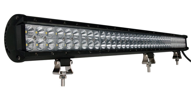 M-tech MONSTER LED BAR 234W 36" tuplarivinen lis&auml;valo alakiinnityksell&auml;