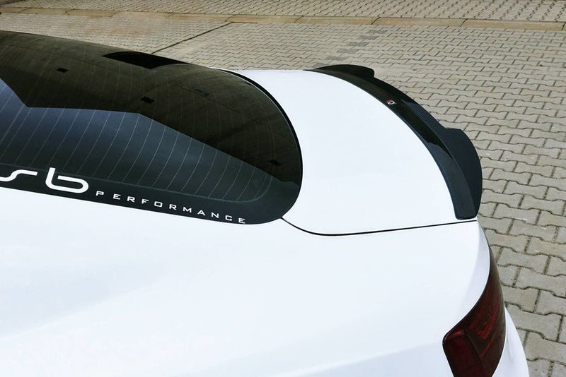 Audi A5 coupe 07-16 takaspoileri kiilt&auml;v&auml;n musta Maxton Design