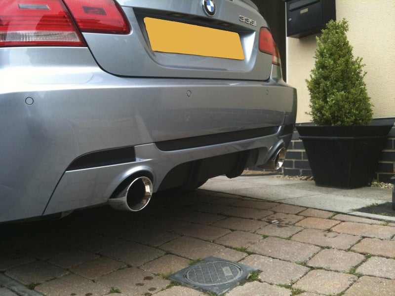 BMW E92 E93 335i 335D 07-10 M-Sport takapuskurin M-Performance diffusori